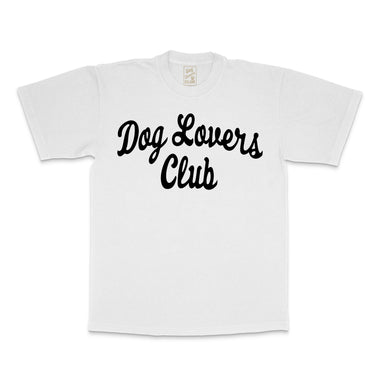 Dog Lovers Club Classic White Tee