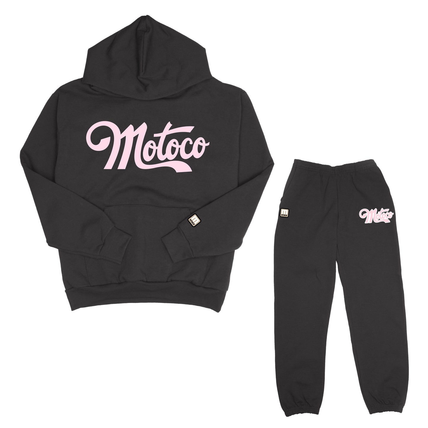 Motoco Black Sweatsuit