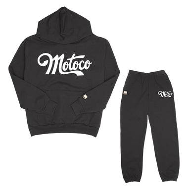 Motoco Black Sweatsuit