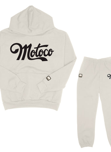 Motoco Cream Sweatsuit