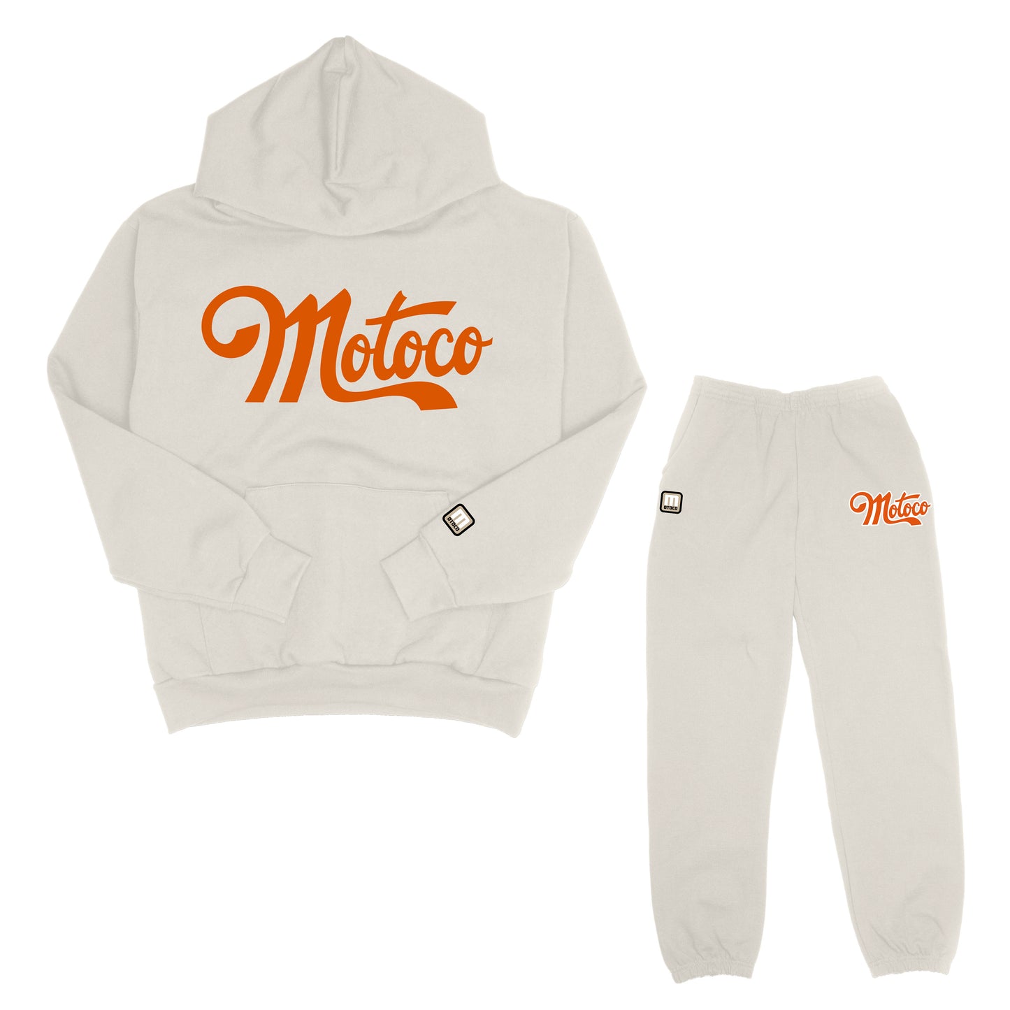 Motoco Cream Sweatsuit