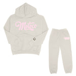 Motoco Cream Sweatsuit