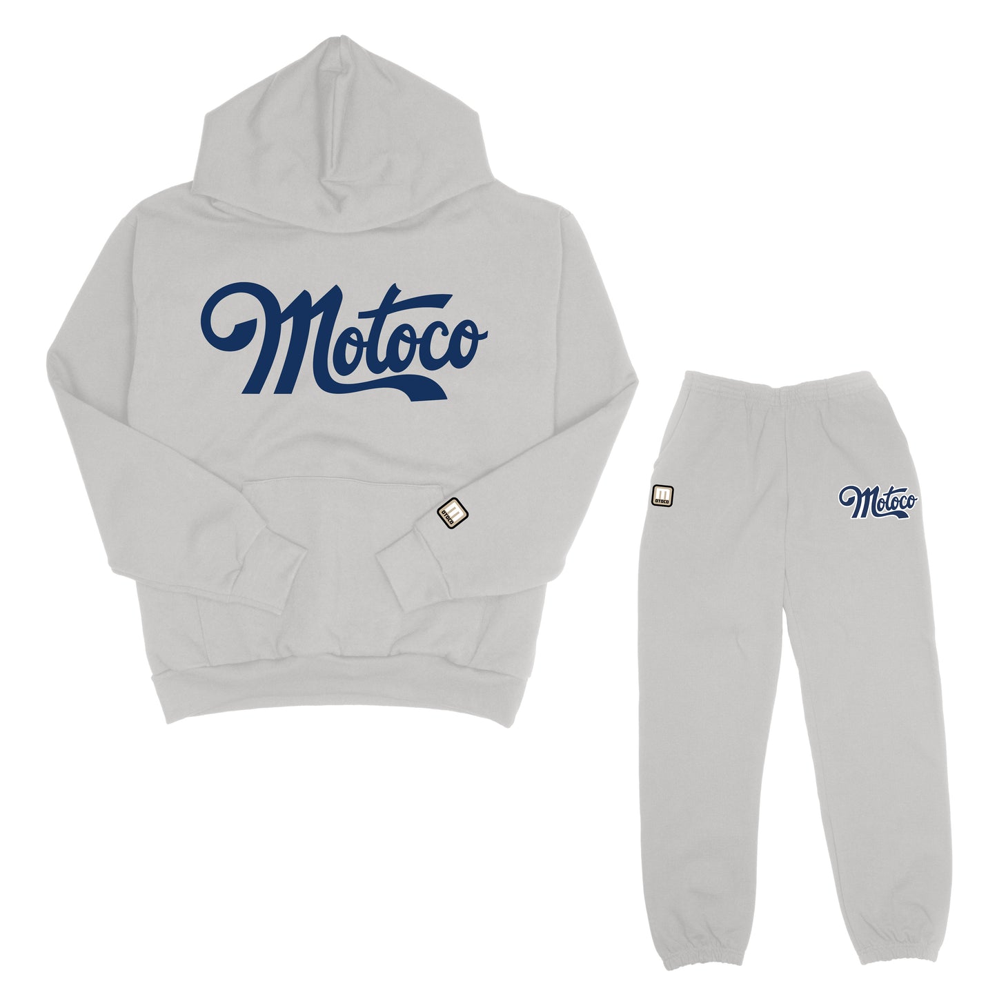 Motoco Light Gray Sweatsuit