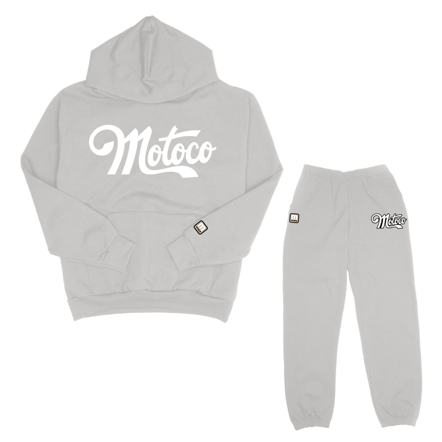 Motoco Light Gray Sweatsuit