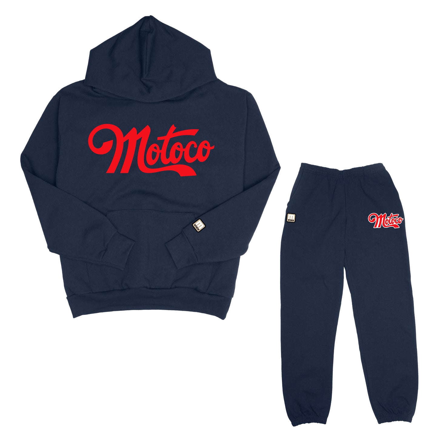 Motoco Navy Sweatsuit