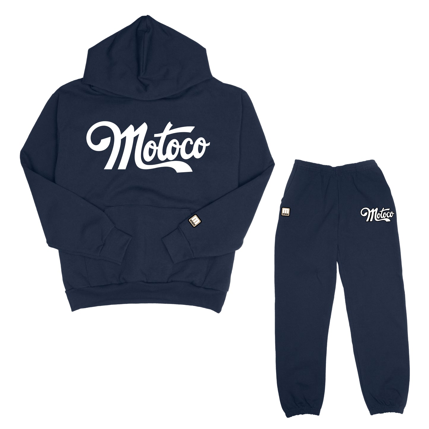 Motoco Navy Sweatsuit