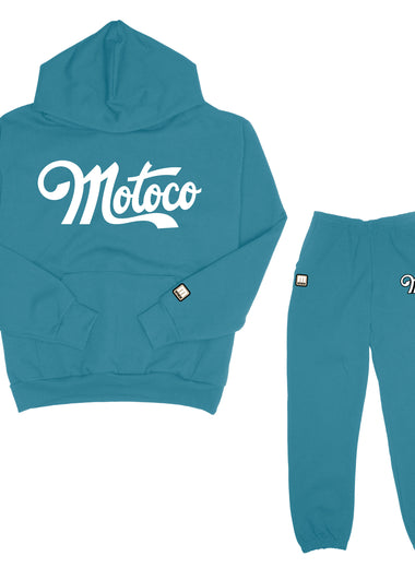 Motoco Pebble Blue Sweatsuit