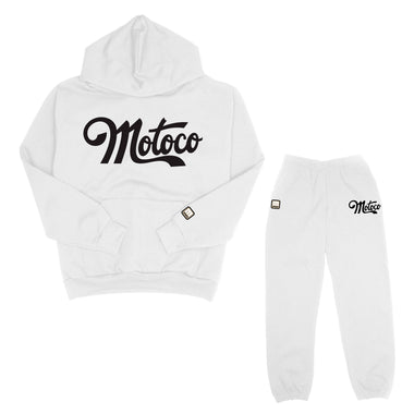 Motoco White Sweatsuit